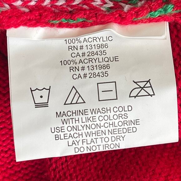 Imagin8 Nordic Reindeer Ugly Christmas Sweater Size XL - Picture 4 of 4